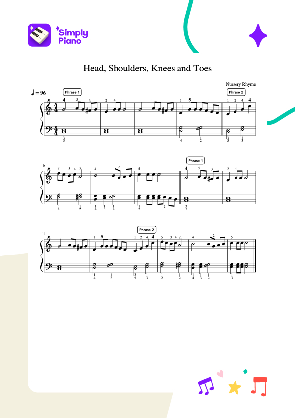 Head, Shoulders, Knees and Toes preview